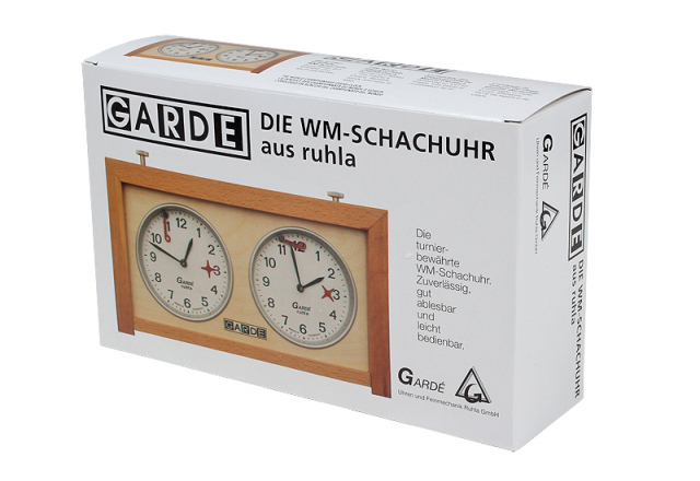 GARDE - analog chess clock CLASSIC